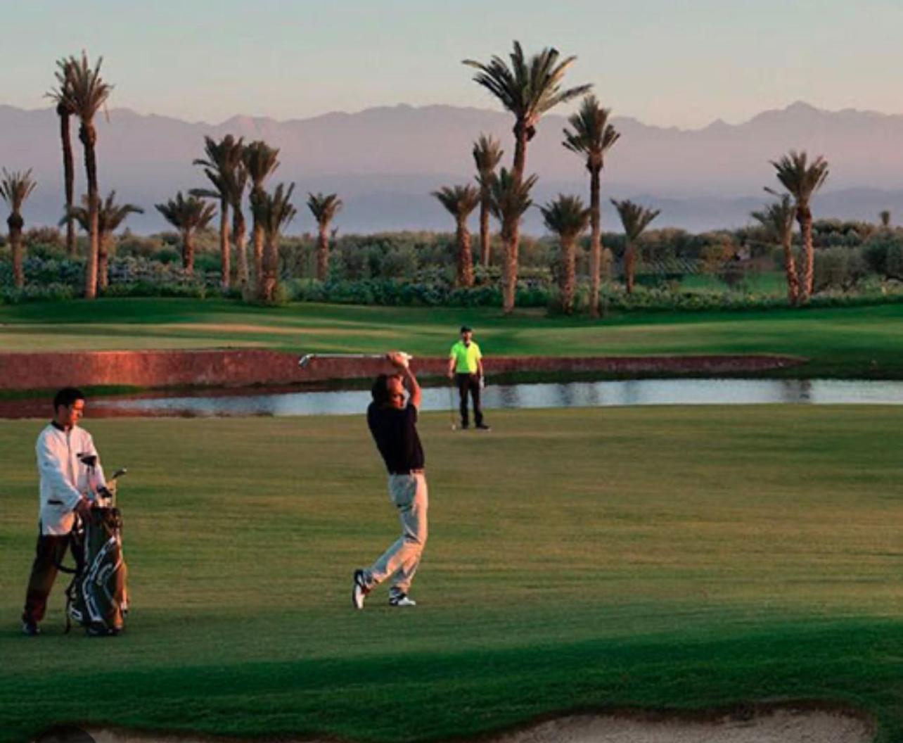 Mini-Villa Situee Dans Une Residence Prestigia A Marrakech, Avec Une Vue Sur La Piscine Et Le Golf Une Securite 24H Sur 24 Et Une Proximite Ideale De L Aeroport 5 Minutes C Est Une Offre Parfaite Pour Des Vacances Marrakesh Eksteriør bilde